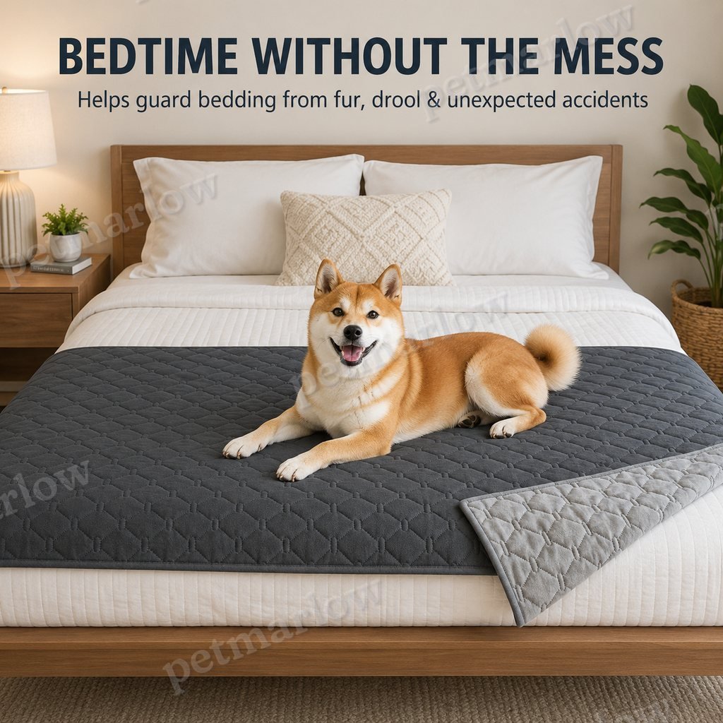 Quilted Waterproof Anti-Scratch Pet Sofa Protector – view 2