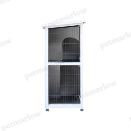 Rabbit Hutch Outdoor With Removable Trays for Small Animals – view 5