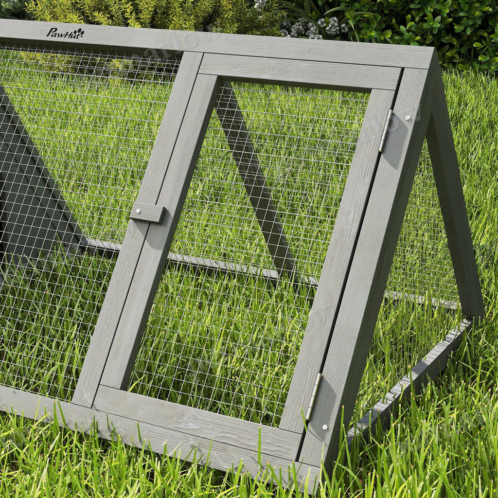 Rabbit Hutch with Run for Outdoor Living – view 5