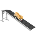 Dog Bed Ramp With Non-Slip Carpet