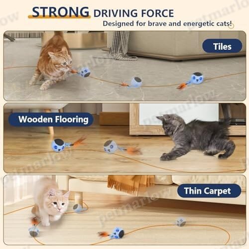 Real Birds Interactive Cat Toys with Catnip – view 5