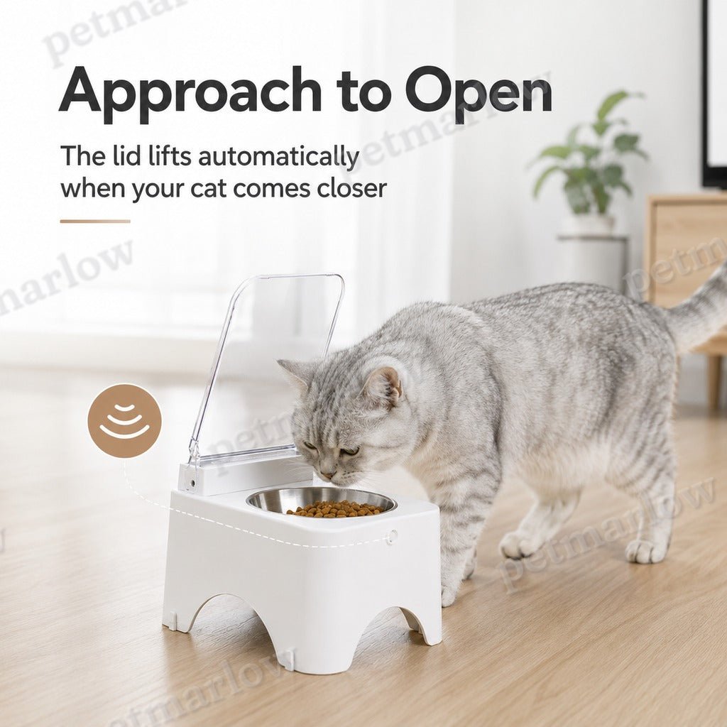 Rechargeable Infrared Auto-Opening Cat Bowl (Removable Bowl) – view 3