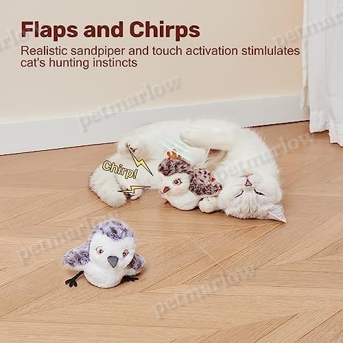 Rechargeable Touch Activated Kitten Toy – view 2