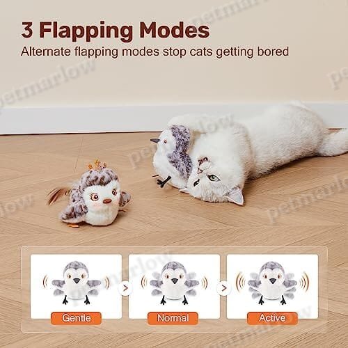 Rechargeable Touch Activated Kitten Toy – view 3