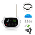 Rechargeable Waterproof IP67 Wireless Dog Fence Training System – White / For 1 Dog