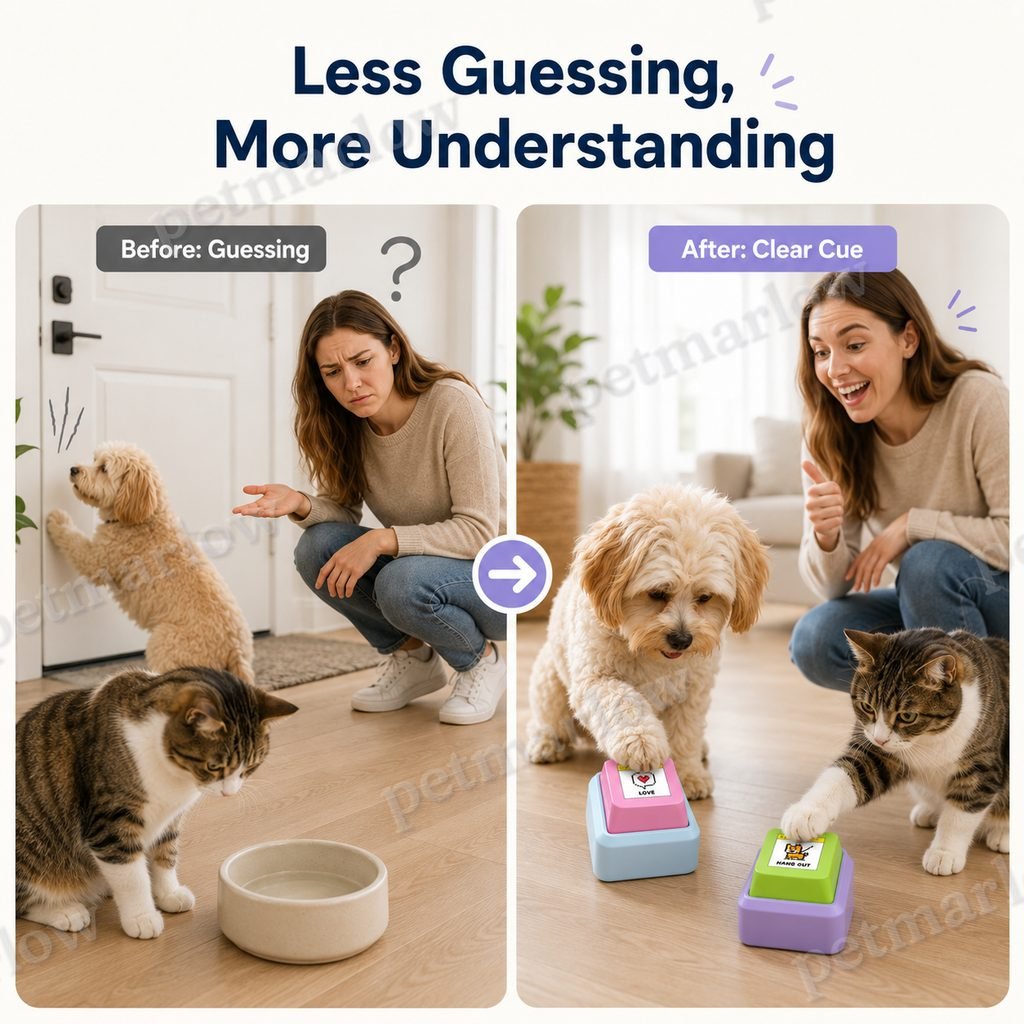 Recordable Anti-Slip Pet Communication Button – view 6