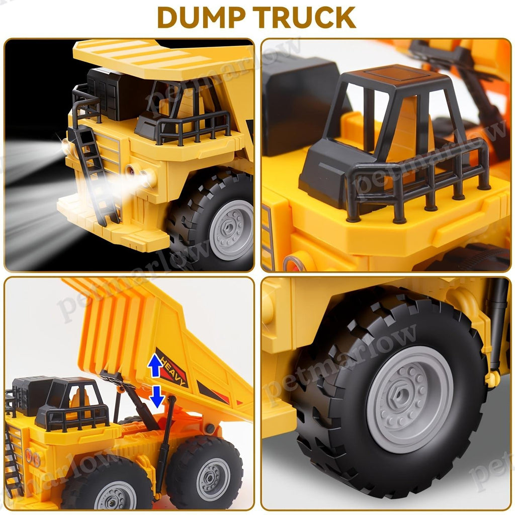 Remote Control Excavator Set For Kids' Educational Play – view 3