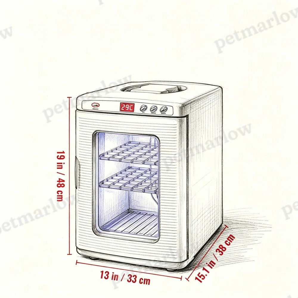 Reptile Incubator with Precise Temperature Control – view 3