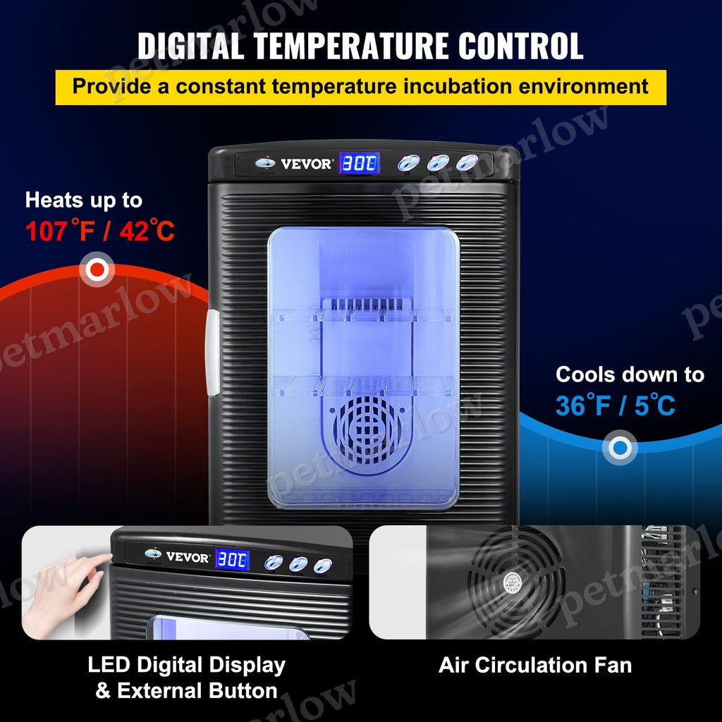 Reptile Incubator with Precise Temperature Control – view 5