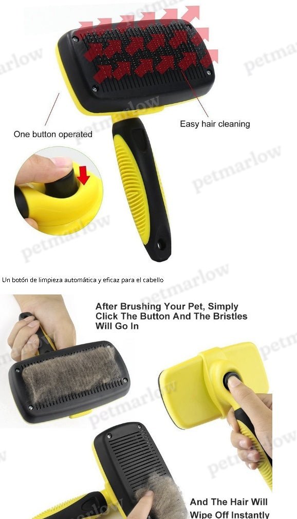 Retractable Pet Grooming Comb – view 4