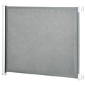 Retractable Pet Safety Barrier Gate for Dogs and Cats – Grey