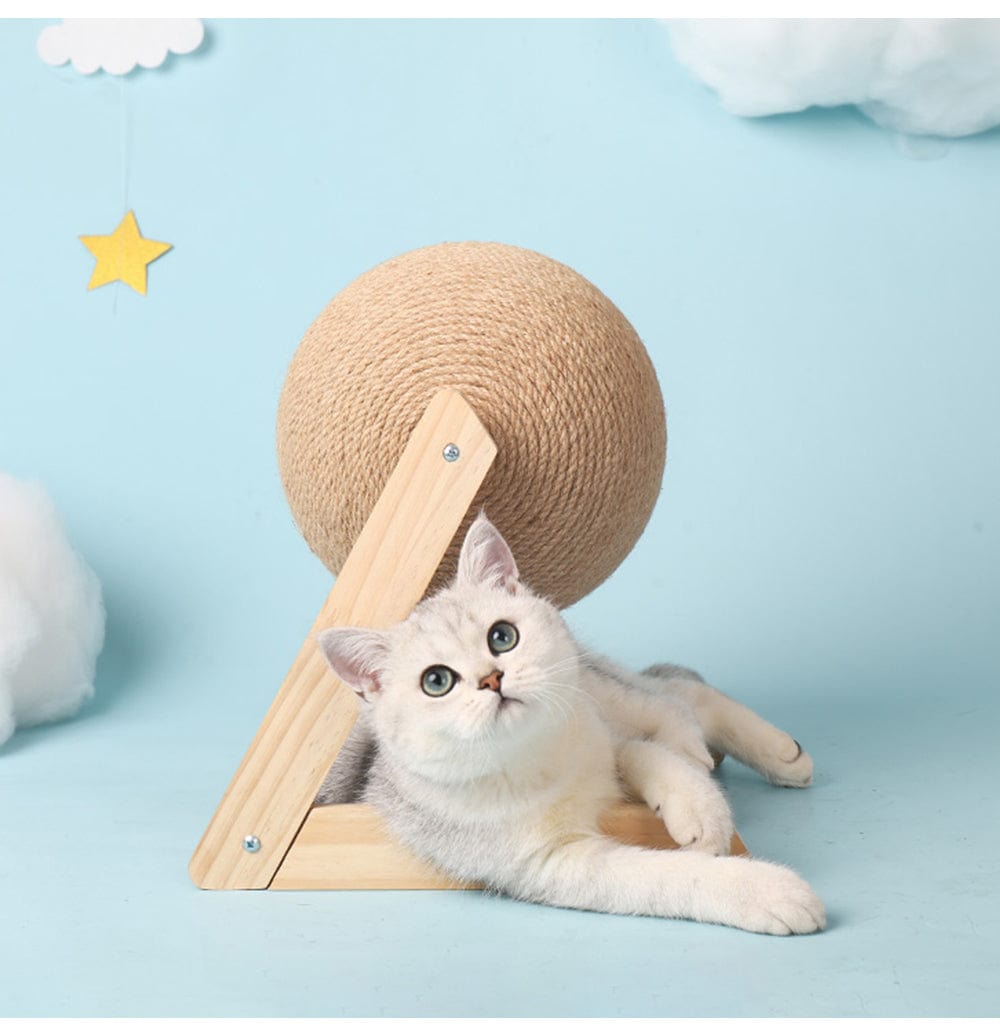 Rolling Cat Scratching Toy – L-shaped / Small