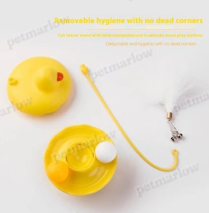 Rotating Duck Cat Entertainment Toy – view 6
