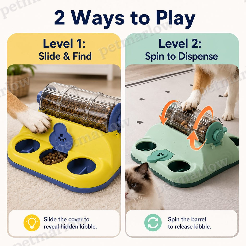 Rotating Slow-Feed Puzzle Feeder – view 5