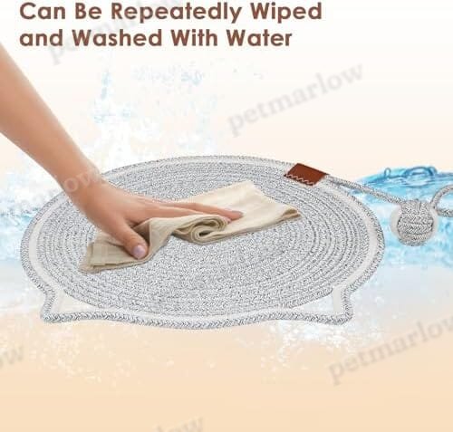 Round Horizontal Floor Cat Scratching Pads for Indoor Cats – view 5