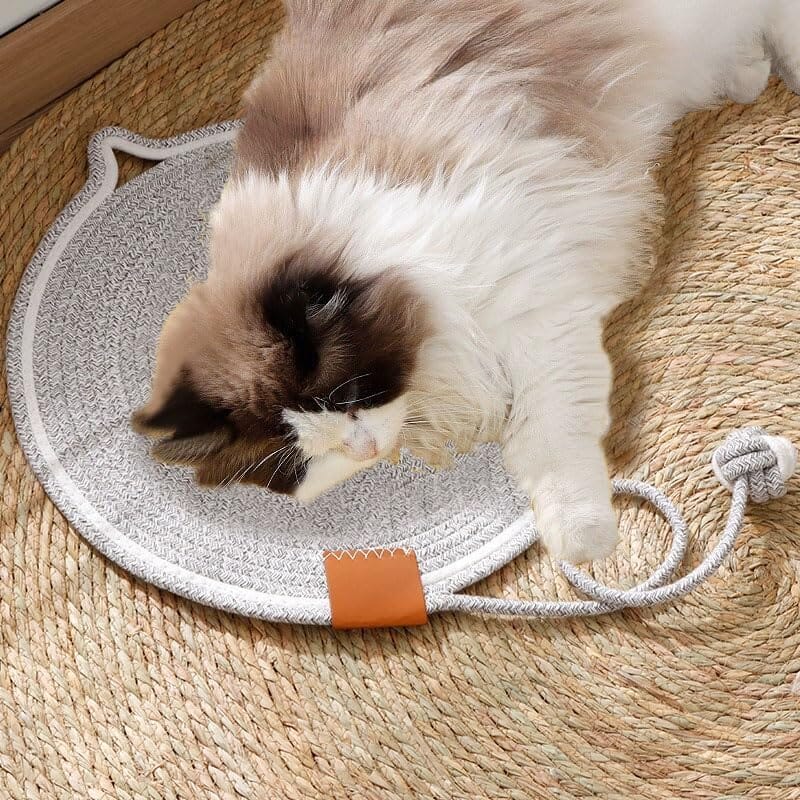 Round Horizontal Floor Cat Scratching Pads for Indoor Cats – view 7