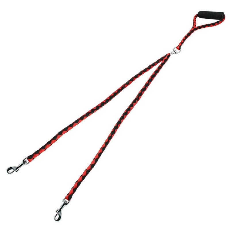 Two Dogs Nylon Tangle Free Dual Pet Dog Double Leash – view 11