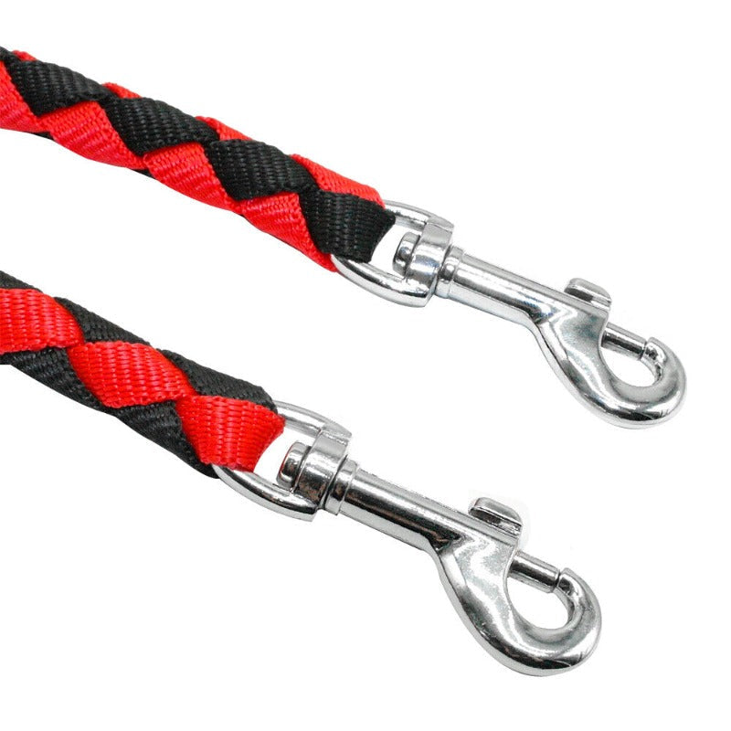 Two Dogs Nylon Tangle Free Dual Pet Dog Double Leash – view 12