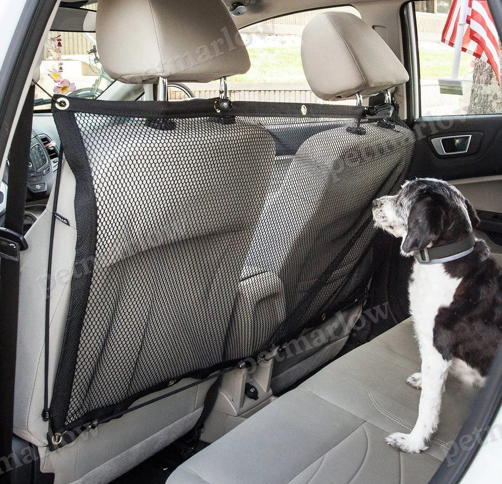 Dog Car Barrier Mesh Divider for Backseat – view 2