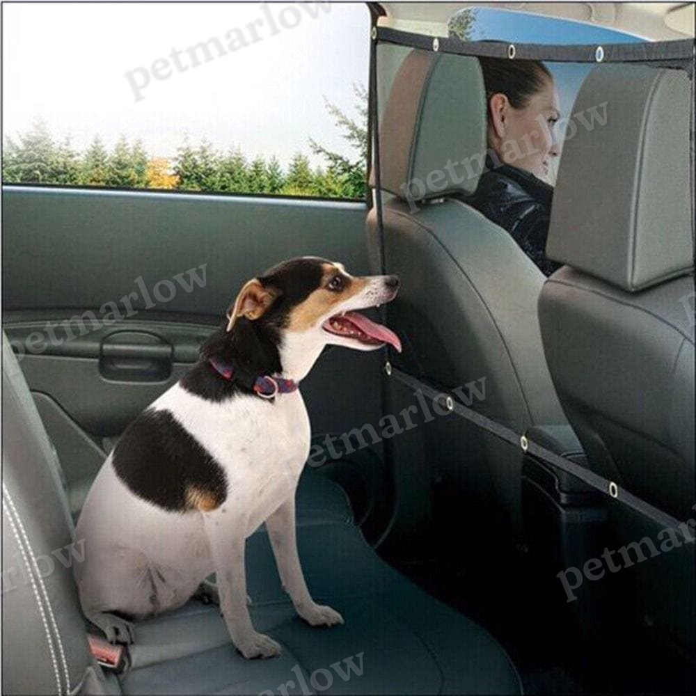 Dog Car Barrier Mesh Divider for Backseat – view 3