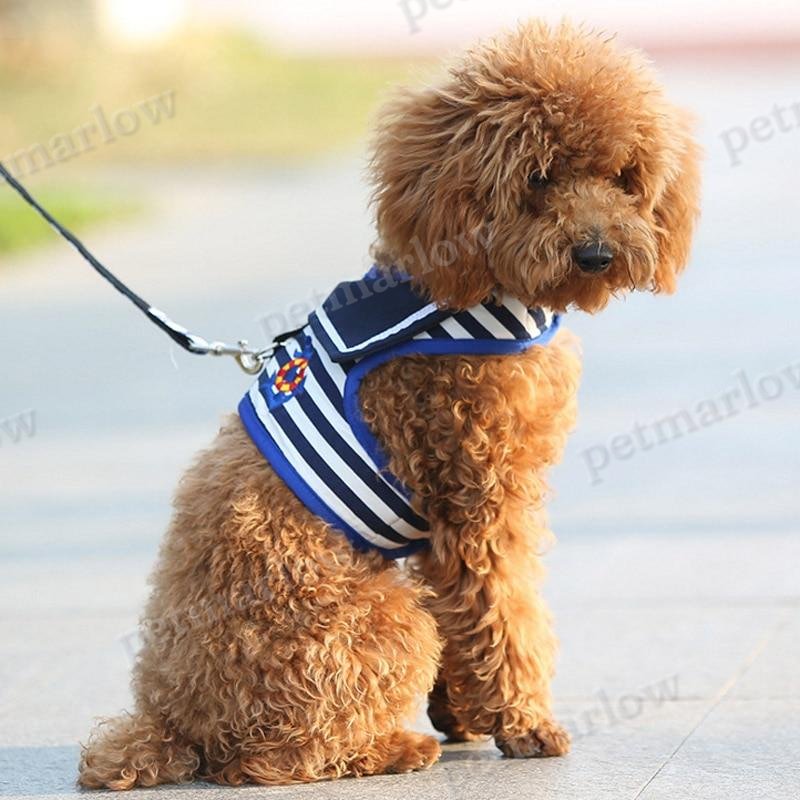 Sailor Inspired Pet Harness Vest – view 6
