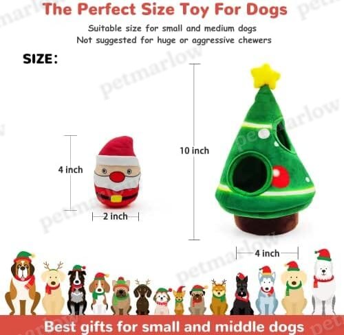 Santa Claus Snowman Dog Toys Hide and Seek Puzzle – view 5