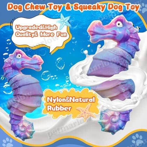 Seahorse Interactive Toys with Fun Squeaky Sound for Boredom – view 2