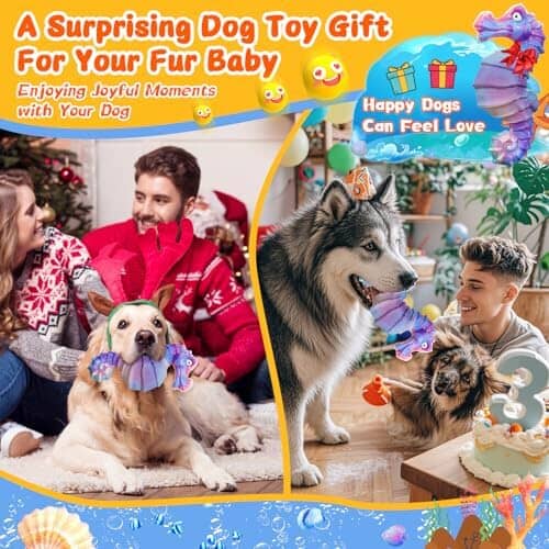 Seahorse Interactive Toys with Fun Squeaky Sound for Boredom – view 7