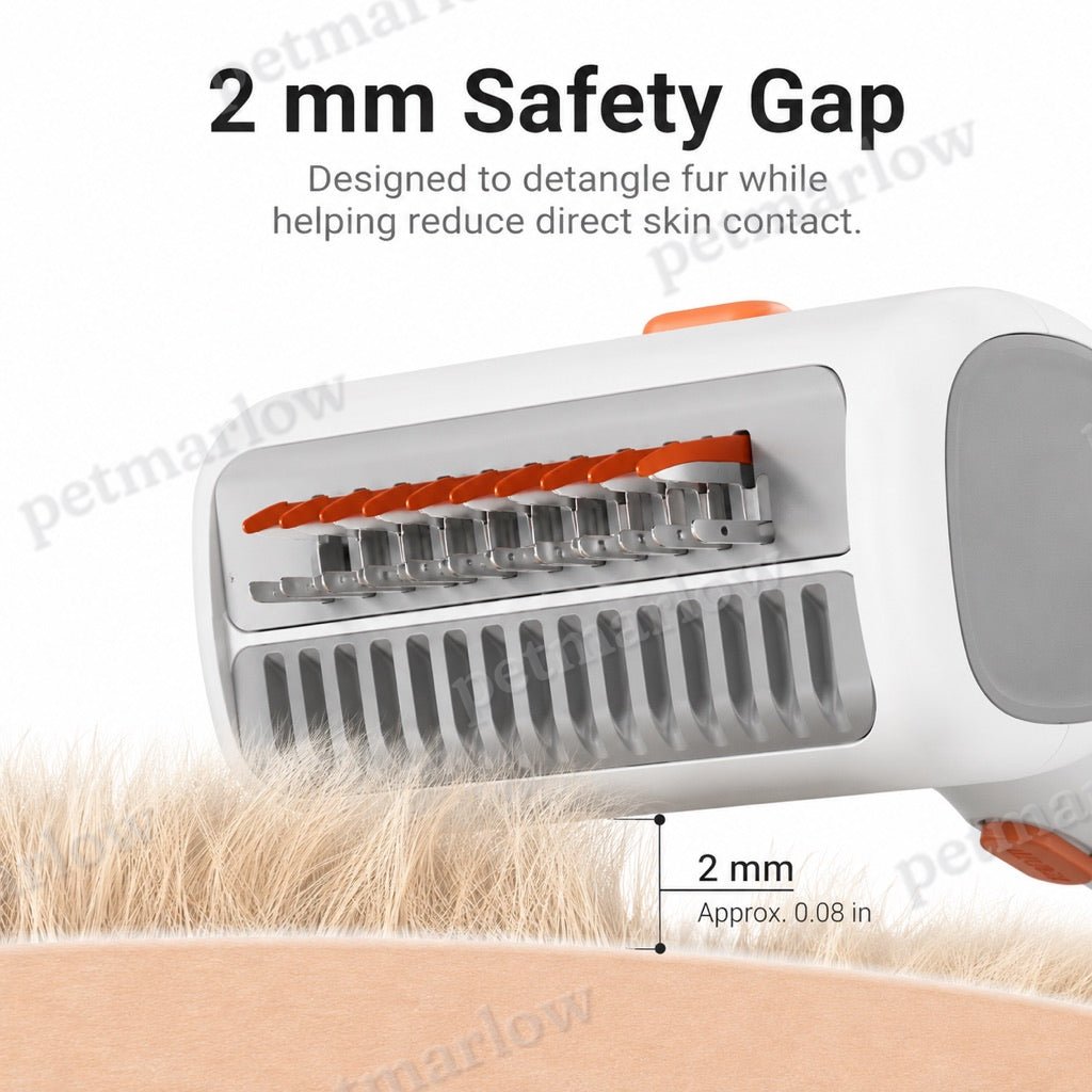 Self-Cleaning Dematting & Deshedding Pet Grooming Brush (For Cats & Dogs) – view 6