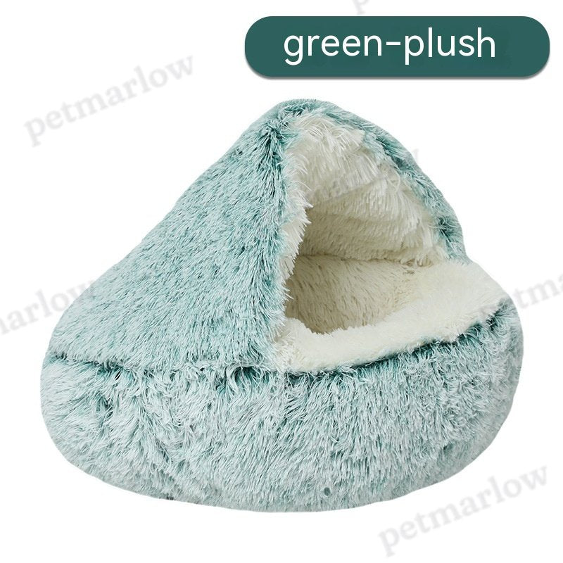 Semi Enclosed Cat and Dog Bed for Comfort – view 5
