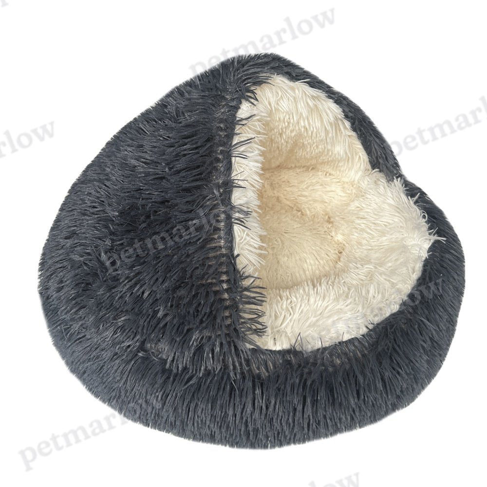 Semi Enclosed Cat and Dog Bed for Comfort – view 6
