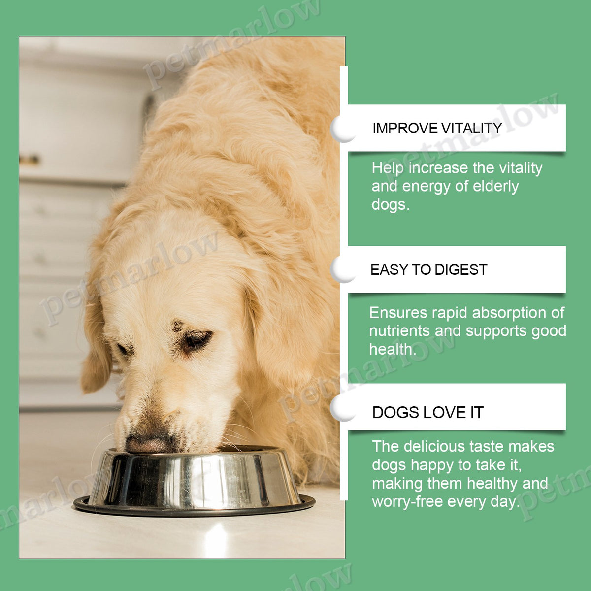 Senior Dog Vitamin Tablets for Immune and Bone Support – view 5