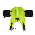 Shark Fin Dog Life Jacket – Green / XS