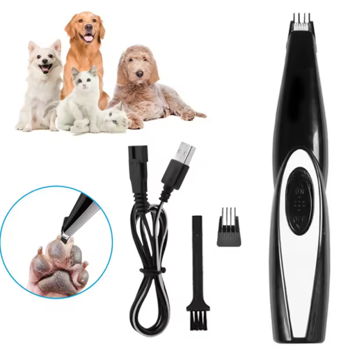 Silent Pet Hair Clipper for Precise Grooming