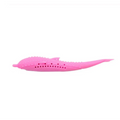 Silicone Chew Toys for Pets in the Shape of a Whale for Cats and Small Dogs – Pink