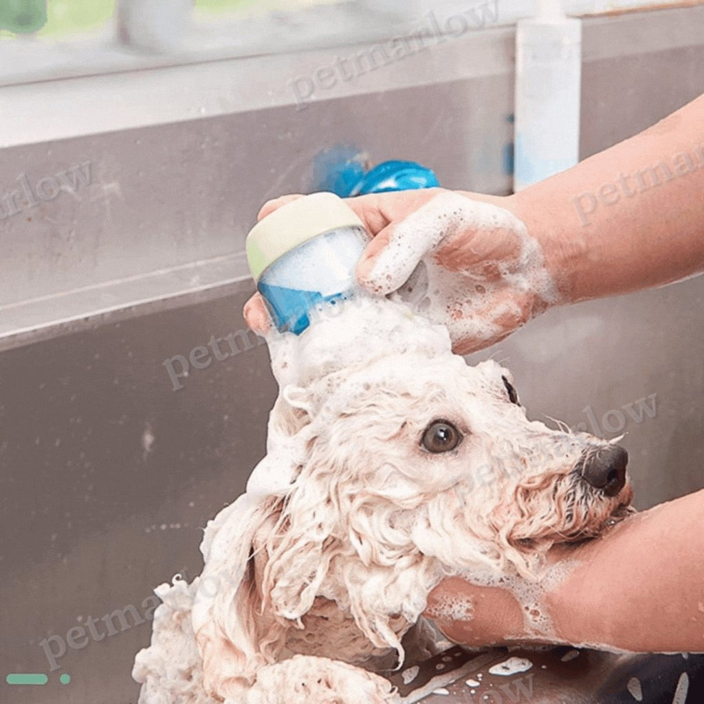 Silicone Shower Brush with Reservoir for Pets – view 5