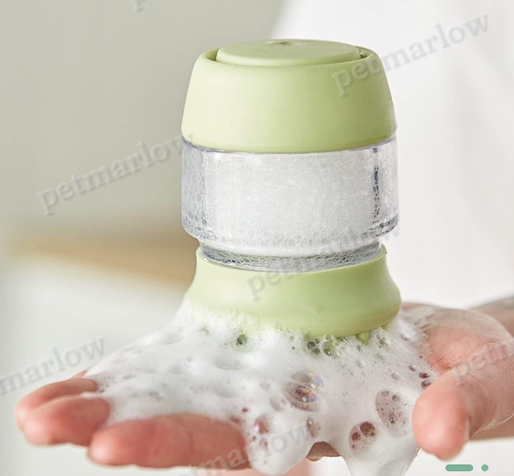 Silicone Shower Brush with Reservoir for Pets – view 6