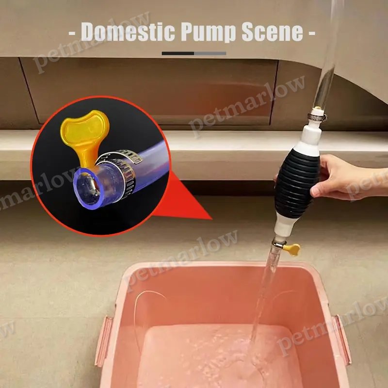 Siphon Pump for Liquid Transfer and Cleaning – view 5