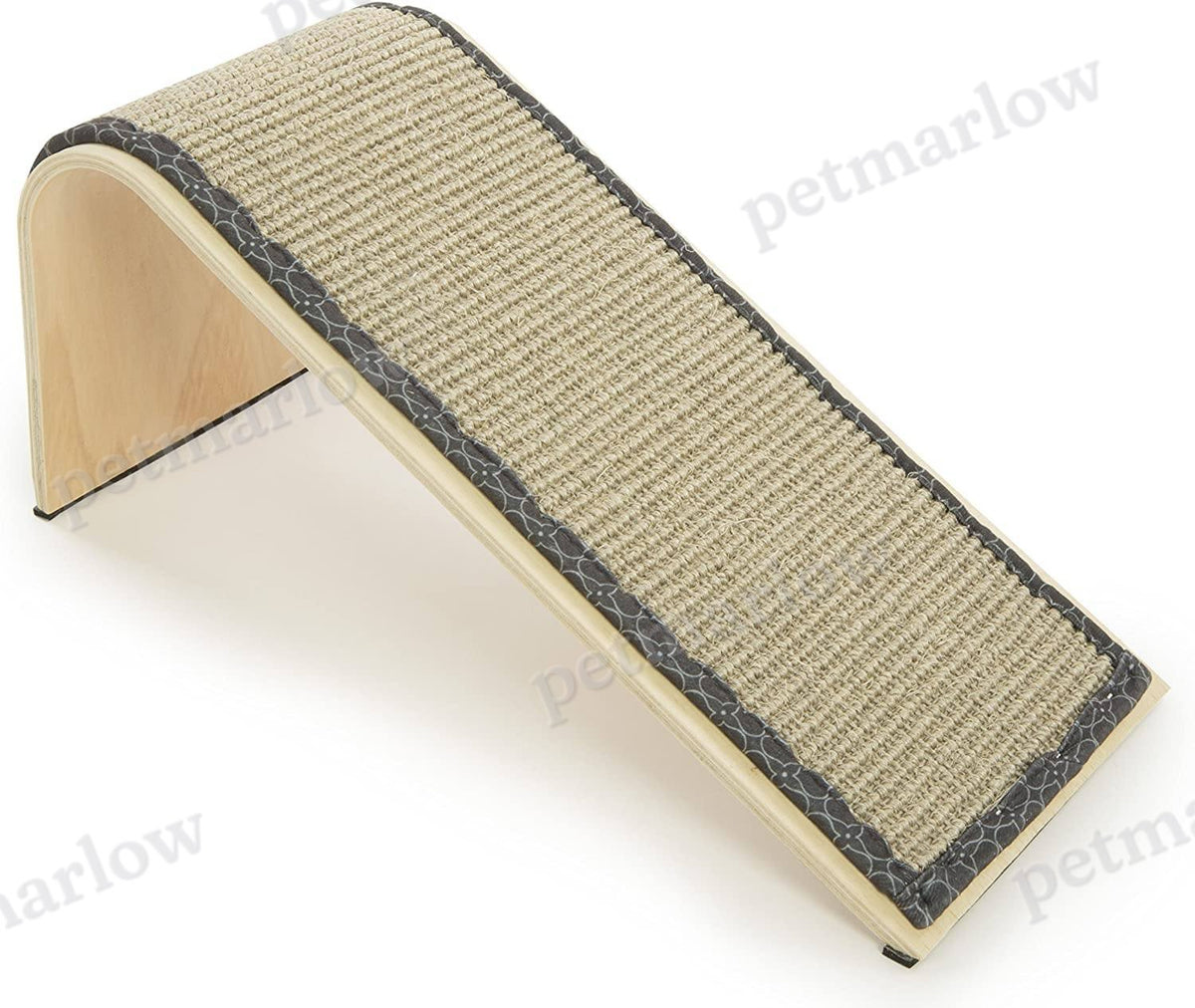 Sisal Angle Ramp Cat Scratcher with Catnip – view 4