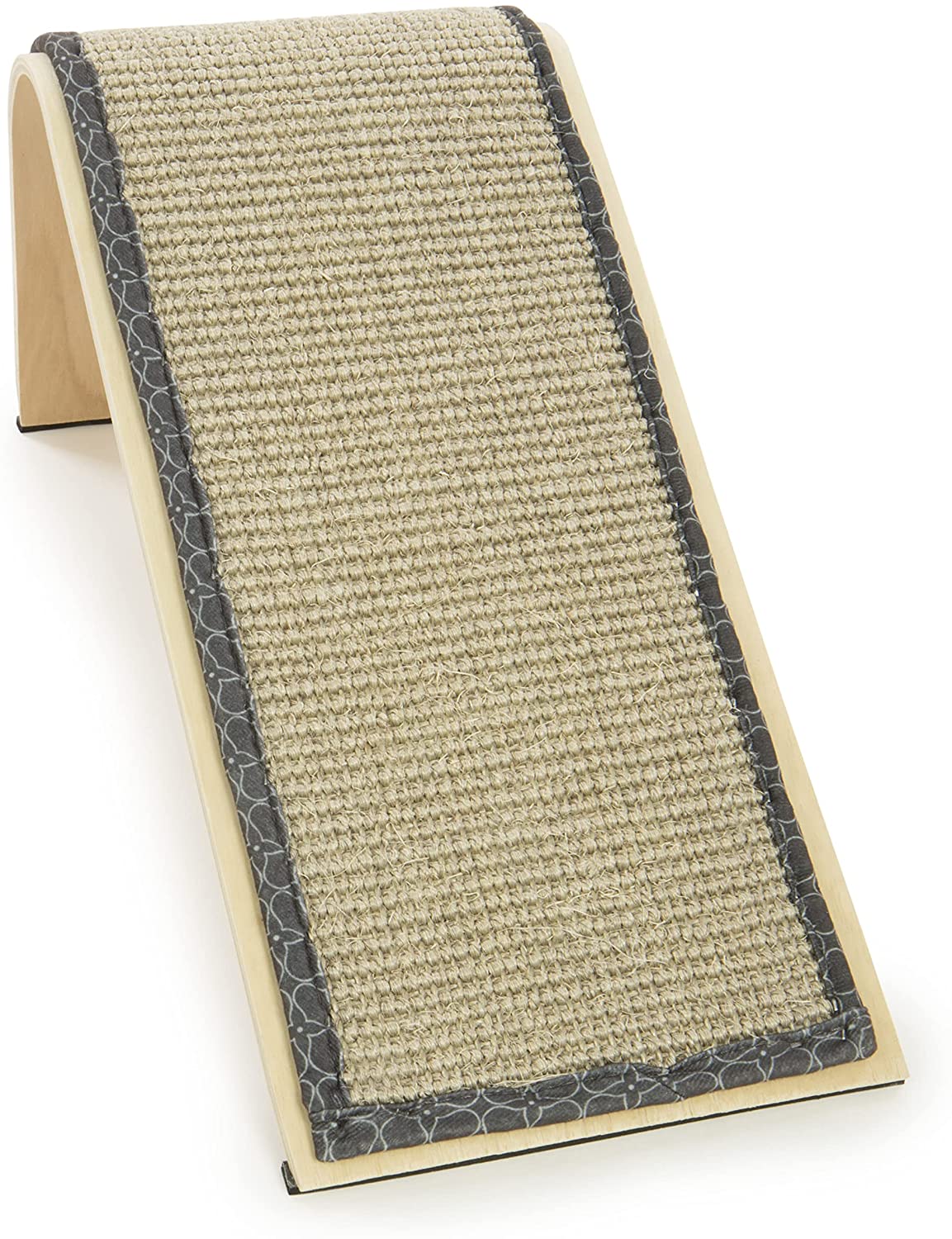 Sisal Angle Ramp Cat Scratcher with Catnip – view 9