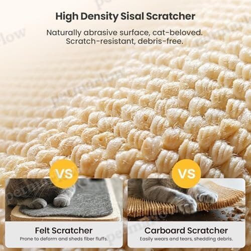Sisal Cat Scratching Board w/Replaceable Sisal Pad – view 3