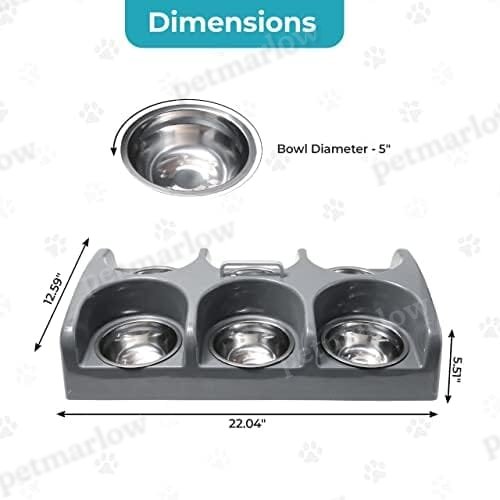 Six Bowl Puppy Kitten Feeder Station – view 3