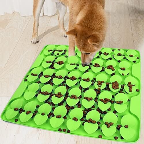 Slow Feeder Lick Mat for Dry Wet Food for Pet Encourages Natural Foraging Skill – view 9
