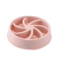 Slow Feeder Pet Bowl – Pink