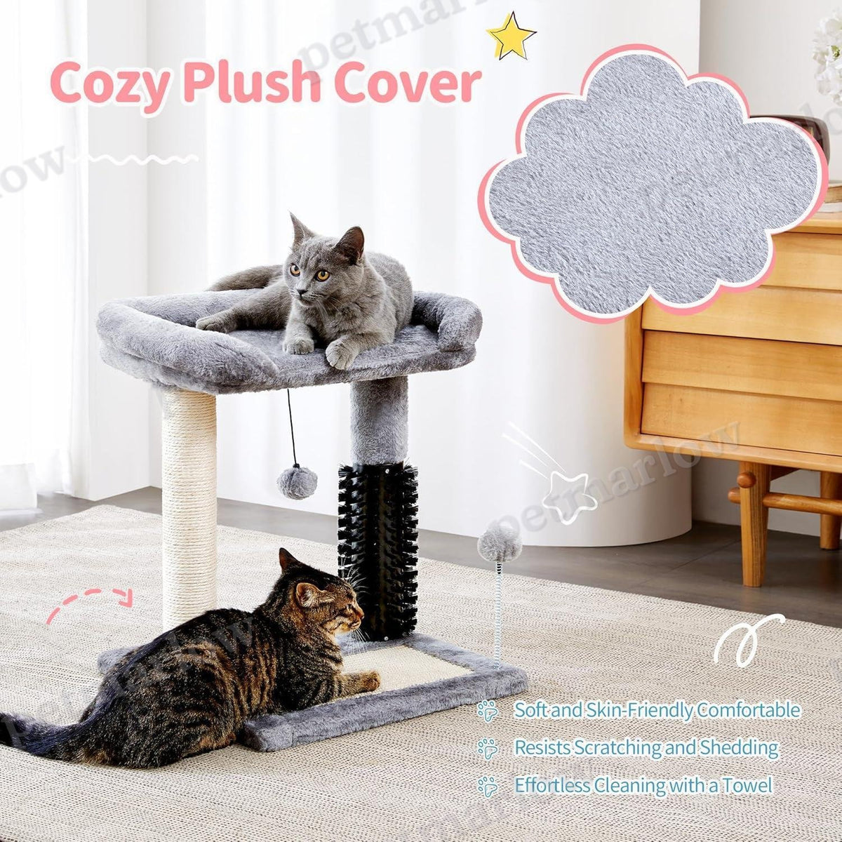 Small 4-in-1 Cat Tree Tower – view 2