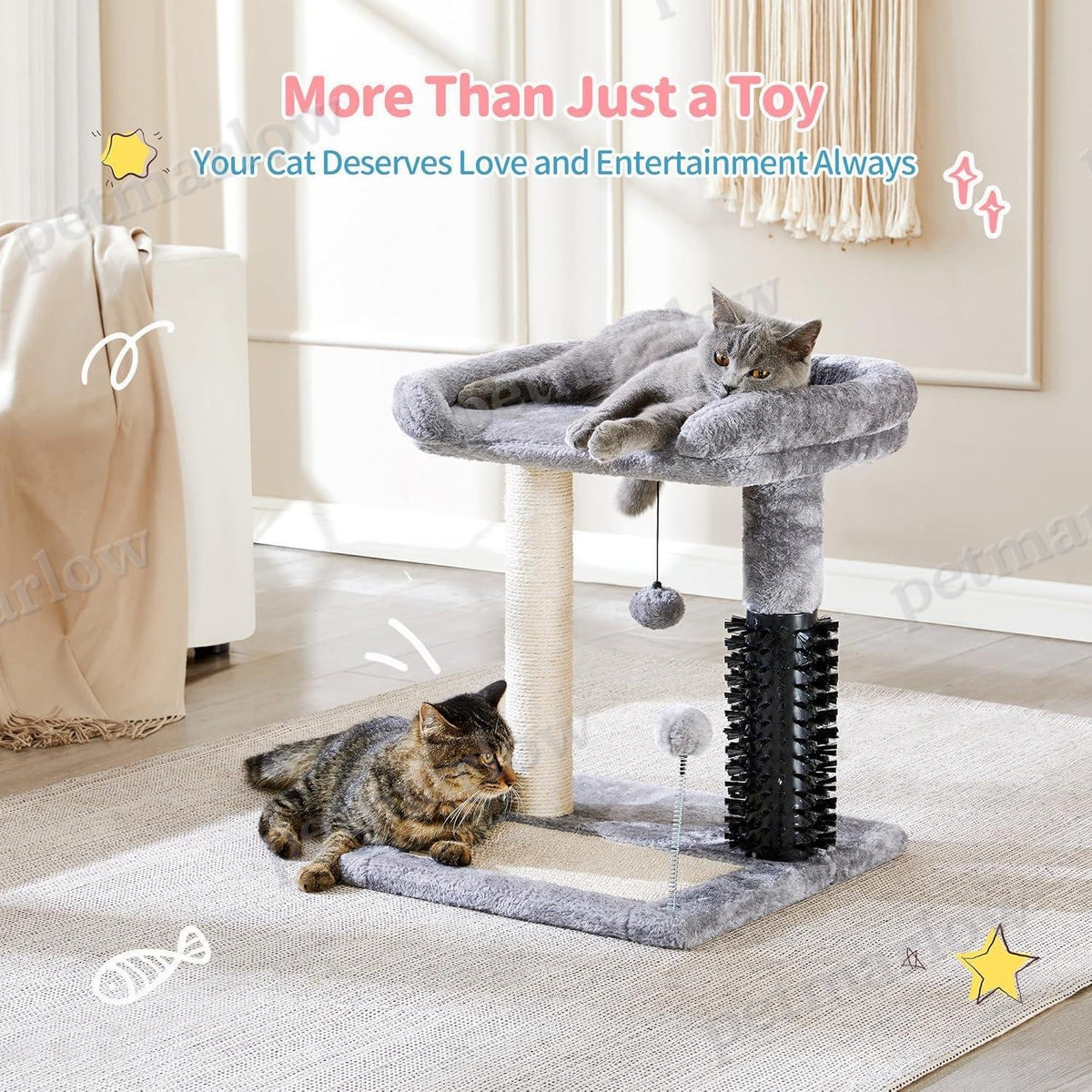 Small 4-in-1 Cat Tree Tower – view 5