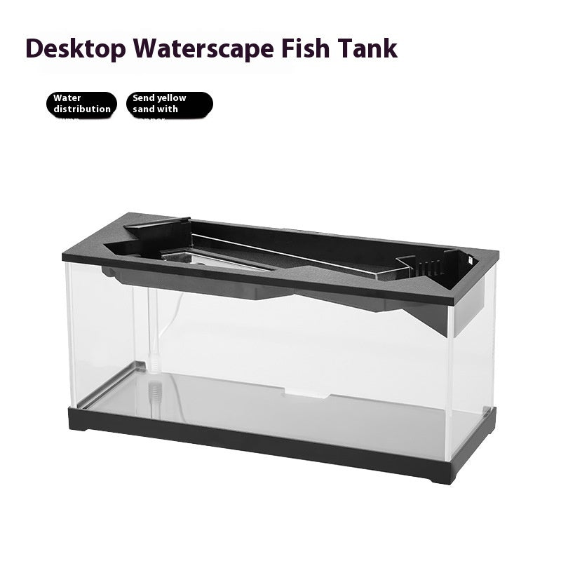 Small Acrylic Aquarium With Built In Filter Heater And Light Kit – Fish Tank X Water Pump