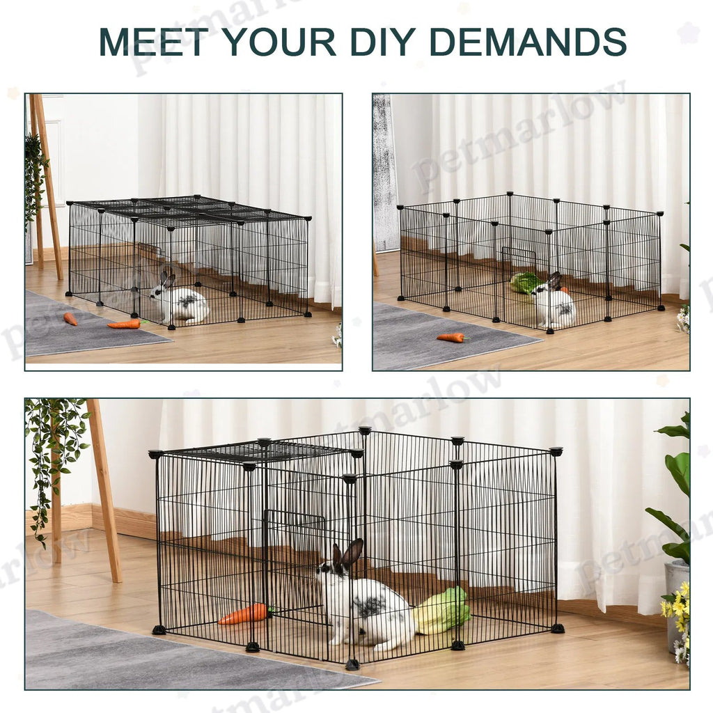 Small Animal Cage for Bunnies, Guinea Pigs, and Chinchillas – view 5