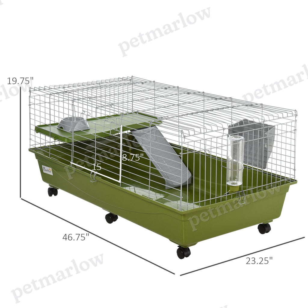 Small Animal Cage with Ramp and Platform for Guinea Pigs – view 6