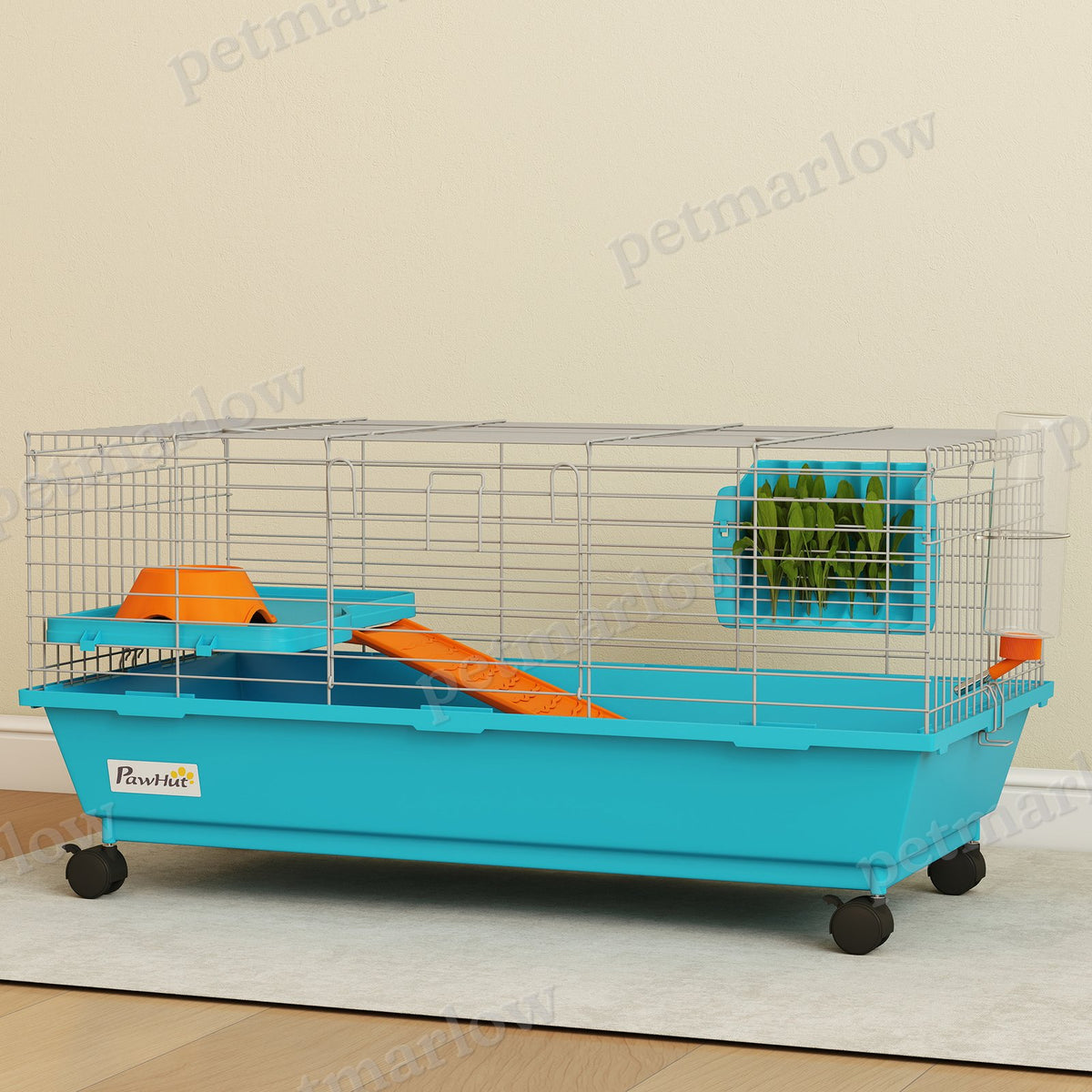 Small Animal Cage with Wheels and Accessories – view 4